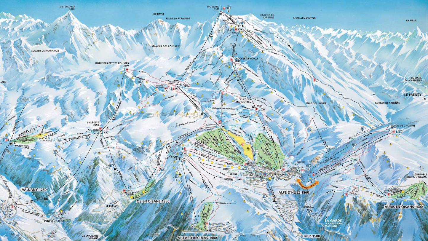 nøje Børnehave Generator Dansk skiskole i Alpe d'Huez